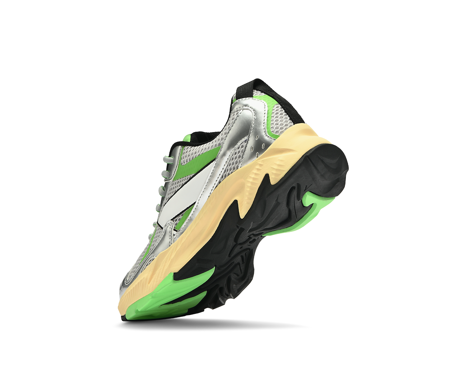 ARKK Essential Line Forma Runner | Grass Green Silver Forma Runner
